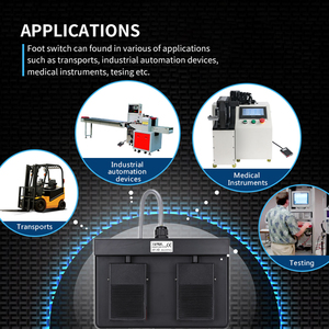 Interruttore a Pedale Industriale XURUI XF-1D 10A 250VAC in Metallo con Doppio Pedale per Applicazioni Industriali - Product Image 6