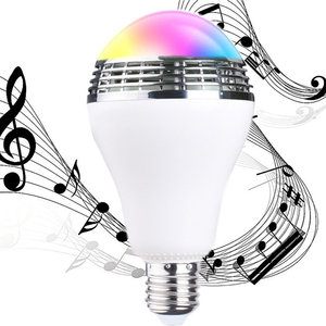 LED Smart Music <strong>Light</strong> <strong>Bulb</strong> Speaker E27 Base RGB Mode Control Remote Led Music <strong>Bulb</strong> - Product Image 2