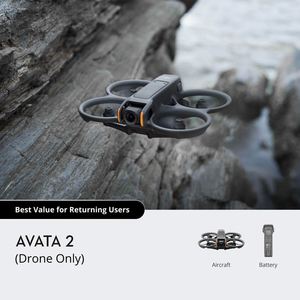 โดรน 4K Original DGI Avatar Avata 2 Fpv รุ่นเดียวล้วนๆ / Avatar 2 Fly More Combo (แบตเตอรี่ 3 ก้อน) พร้อมแว่นตา Goggles 3 สำหรับ DJI - Product Image 4