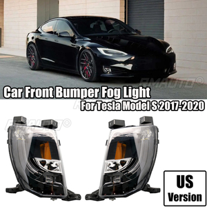 ไฟตัดหมอก LED สำหรับรถยนต์ Tesla Model S ปี 2012-2020 ชุดไฟตัดหมอกกันชนหน้า ปี 2013 2014 2015 2016 2017 2018 2019 - Product Image 1