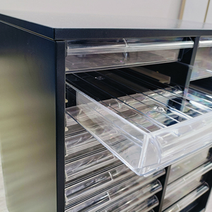 Hộp đựng sơn móng tay có bánh xe, in logo tùy chỉnh, dung tích lớn, dùng để trưng bày tại tiệm nail - Product Image 4