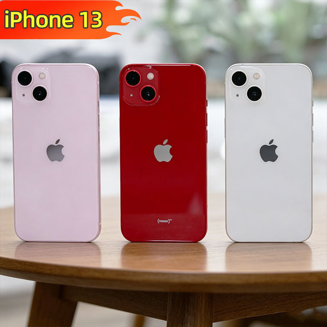 High Quality Used 99% New Refurbished iPhone 13 Original Unlocked Mobile Phones-6.1"