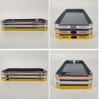 Selubung telepon seluler sublimasi, Cover aluminium, selubung Transfer panas untuk iPhone 16 15 14 Pro Max 13 12