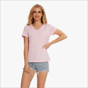 Camisetas de dormir de modal al por mayor, ropa de dormir de bambú, camisetas de pijama para mujer - Product Image 1