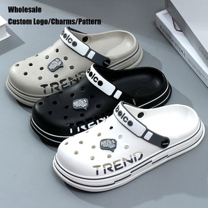 <span class=keywords><strong>Zuecos</strong></span> Ligeros de EVA para <span class=keywords><strong>Hombre</strong></span> al por Mayor, Zapatos de <span class=keywords><strong>Cocina</strong></span> con Suela Blanda, <span class=keywords><strong>Zuecos</strong></span> y Mules para Chef, Sandalias Antideslizantes, Pantuflas con Logotipo Personalizado - Product Image 1