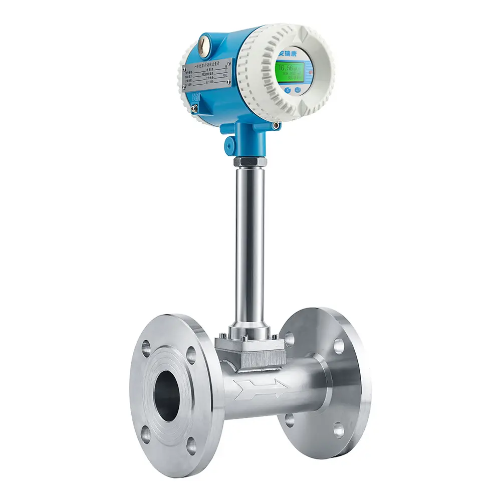 Petroleum Application Flow Meet 4-20ma Vortex Flowmeter Flowmeter Voor Damp