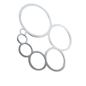 Regla circular de acero inoxidable de varios tamaños, 8,5, 10,5, 20, 30, 40, 50, 64mm, herramienta de dibujo para experimentos científicos DIY - Product Image 4