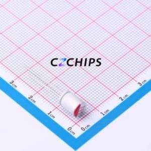 ตัวเก็บประจุแบบแข็ง HS0J687M0609PC แบบ Through-hole (THT), ขนาด D6.3xL9 มม. 680uF 20% 6.3V 2.5 มม. - Product Image 1