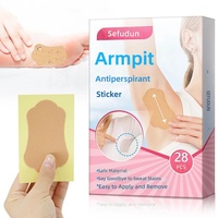 Patch absorbant la transpiration sous les aisselles unisexe, autocollant ultra-fin absorbant la sueur, anti-odeur plantaire, absorption de l'humidité, patch doux