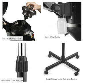 Hot Sale Equipment Mist Hair Spa <b>Steamer</b> Machine Vertical Salon Hair <b>Steamer</b> - Product Image 3