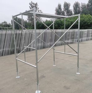 Phổ thang khung giàn giáo mạ kẽm nhúng nóng cho xây dựng hiện đại nhà kho hội thảo dự án khách sạn - Product Image 2