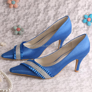 (22 colori) <span class=keywords><strong>scarpe</strong></span> eleganti con <span class=keywords><strong>tacco</strong></span> medio da donna personalizzate <span class=keywords><strong>viola</strong></span> scuro - Product Image 2