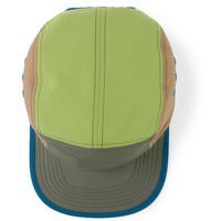 Sombrero de 5 paneles personalizado al por mayor, gorra de poliéster de secado rápido para correr Maratón, gorra ligera de malla cortada con láser para correr