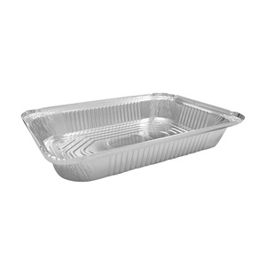 Boîte en aluminium épaisse jetable pour la cuisson à emporter, spéciale isolation domestique, pour poisson grillé, <span class=keywords><strong>vaisselle</strong></span> - Product Image 3