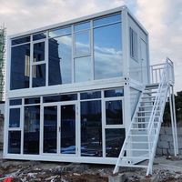 Maison modulaire détachable de 20 pieds maison modulaire de secours préfabriqué Sauvetage d'urgence Maison mobile en conteneur