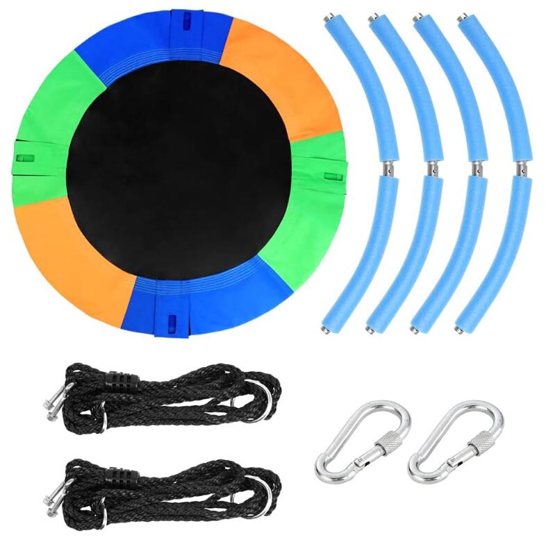 Сверхмощный дисковый качели с ремнями, регулируемыми веревками, ручками-большие круглые качели для детей на открытом воздухе-качели подарок для детей