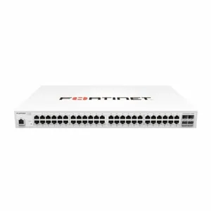 مفتاح فتحة كاملة البوابة POE من فورتنيت FS-148F-FPOE، 48 منفذًا + 4x 10G SFP