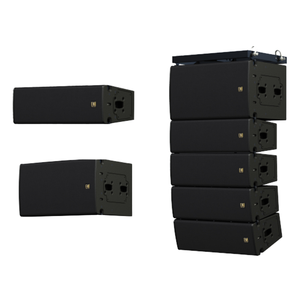Hoge Prestaties Geluidssysteem Dubbele 4.5 Inch Opknoping Podium Bruiloft Dj Vergaderzaal Professionele Verticale Mini Line <span class=keywords><strong>Array</strong></span> Speakers - Product Image 5
