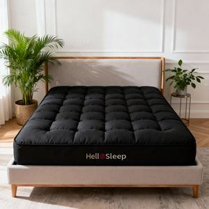 Materasso Memory Foam Singolo o <span class=keywords><strong>Matrimoniale</strong></span> Nero per Casa, Marche Cinesi, Materasso King Size in Scatola - Product Image 1
