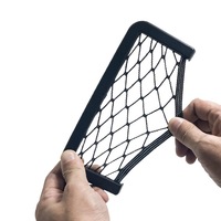 Organisateur de voiture universel Tenghui SJ en maille élastique de polyester avec cadre ABS pour ranger téléphone, clés et autres objets