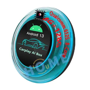 <span class=keywords><strong>Applepie</strong></span> Pro <span class=keywords><strong>CarPlay</strong></span> Ai Box Android 13 4G + 64G ไร้สาย APP-Le รถเล่นแอนดรอยด์มัลติมีเดียอัตโนมัติกล่องวิเศษเครื่องเล่นแอป - Product Image 1