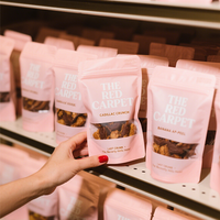 Sacs en Mylar PE Écologiques à Impression Personnalisée, Emballage Alimentaire à Fermeture Éclair Debout pour Snacks, Noix, Fruits Séchés avec Fermeture Éclair