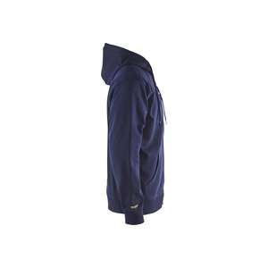 BLAKLADER - 3366104888004XL Sweat à capuche full zip Navy Blue - EAN 7330509492789 WORK HOODIES - Product Image 4
