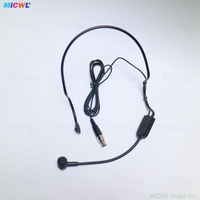 Microphone-casque cardioïde à condensateur 4 broches Mini XLR pour systèmes sans fil SLX ULX PGX QLX, idéal pour les performances sur scène