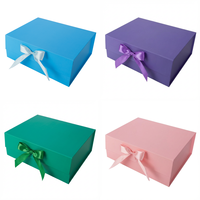 Boîte d'emballage en papier avec fermeture magnétique pliable avec votre propre logo, boîte cadeau haut de gamme, boîte personnalisée de marque de luxe pour vêtements et chaussures