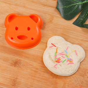 Bear Sandwich Mold Cartoon Toast Maker Easy To Demould Bento Tool Breakfast DIY - Product Image 1