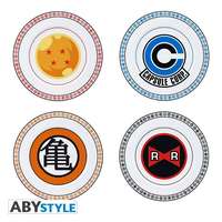Ensemble de 4 plats et assiettes de style japonais Dragon Ball 500g (500kg) – Expédition manuelle