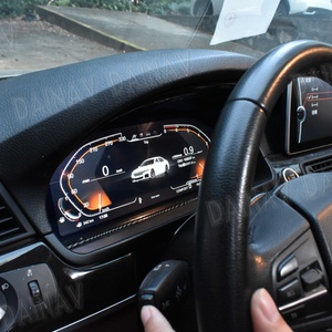 Panneau d'instruments LCD de voiture de 12,3 pouces pour BMW Série 5 Série 6 F10 X3 2010-2017, cockpit virtuel, compteur de vitesse, instrument Ce Linux - Product Image 2