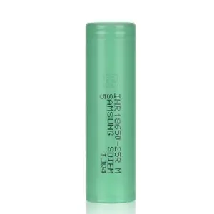 SAM SDI INR18650-25R M 18650 배터리, 3.7V 2500mAh 리튬 이온 15A 7.5C - 1 개수