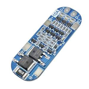Cargador BMS 3S 12V 18650 10A, Placa de Protección de Batería de Litio, Placa de Circuito 10.8V 11.1V 12.6V, Batería Azul Eléctrico - Product Image 1