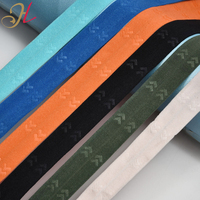 Hualiu, venta al por mayor, superventas, diseño de logotipo, banda Web, nailon, goma, estampado de letras, correa de sujetador