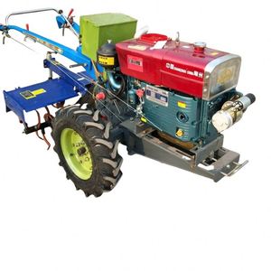 Hot Sale Farm Equipment Mini Plow 2 Wheel <b>Walking</b> Tractor With Disc Plough <b>Machine</b> - Product Image 3