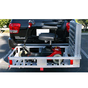 Rampas extragrandes para camioneta, con rampa plegable de 60 pulgadas, guía de engranaje, enganche de carga para vehículo - Product Image 4