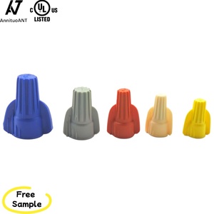 Chứng nhận màu đỏ có cánh dây kết nối dễ dàng Twist-on vít trên Loại kết nối phạm vi 18-8 AWG dây điện kết nối - Product Image 3