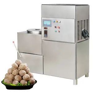 Commercial refrigeration slow speed meatball beater with automatic discharge port three speed refrigeration beater