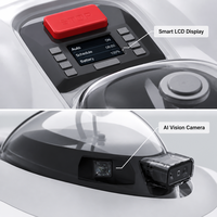 GPS-Roboter-Rasenmäher Grenzlos-Freier Intelligenter Roboter-Mäher mit Visueller Hinderniserkennung 21,6V Lithium-Batterie mit Automatischer Aufladung