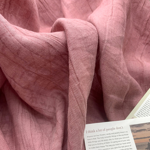 Tessuto Misto 45% Lyocell 55% Ramia per Primavera ed Estate, Ecologico, Multicolore, Tessuto Crepe Koshibo per Abaya - Product Image 5