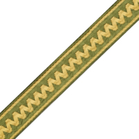 Dentelle brodée pour rideaux, largeur 5 cm, idéale pour les cheminées de table, les emballages de boîtes cadeaux et les oreillers de maison