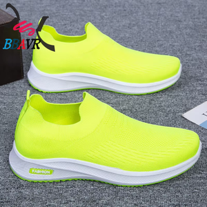 Mocassins tendance en toile respirante pour hommes, collection été/automne 2025 – Confortables à enfiler avec maille et tricot – Vente flash directe usine - Product Image 2