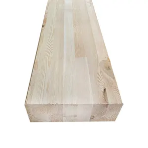 S4S High Quality Gluelam Sawn Timber Construction Post And Beam