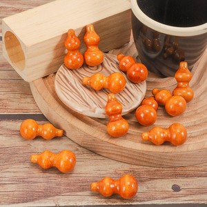 Boxwood Gourd Keychain 12mm Portable Car Trailer Key Pendant Auspicious Gift - Product Image 2
