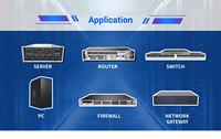 Adaptador de Servidor con Doble Puerto RJ45 10GBase-T, Chip Intel X550, Tarjeta de Red Ethernet 10G para Productos de Red de Alta Velocidad