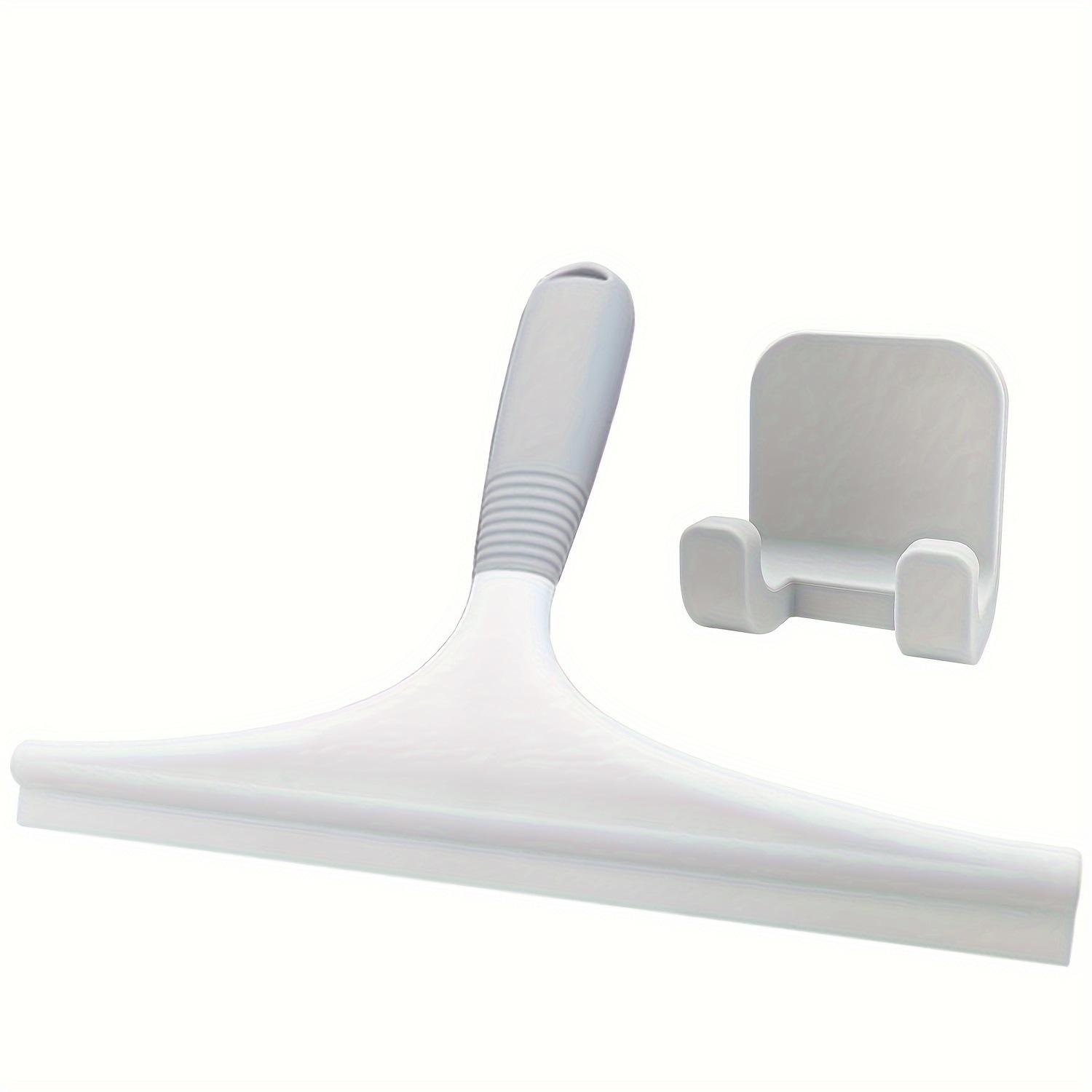 มีดโกนสองสีขาวและสีเทา + ตะขอสีเทา