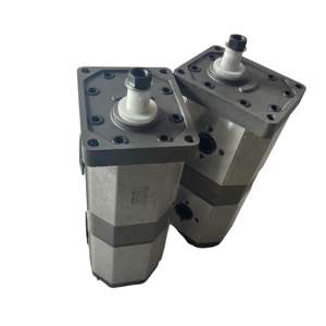 HuamaoProper Price High Quality Shandong Made <b>Mini</b> Excavator Tractor Filling Machine Aluminum Alloy Double Gear Pump 1 Year - Product Image 3