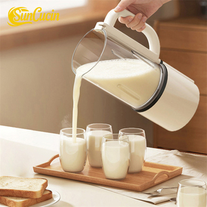 Máquina Automática para Hacer Leche <span class=keywords><strong>de</strong></span> Soya <span class=keywords><strong>de</strong></span> 1.5L, 52 Cuchillas <span class=keywords><strong>de</strong></span> Titanio, Temporizador <span class=keywords><strong>de</strong></span> 24H, Máquina para Leche <span class=keywords><strong>de</strong></span> Soya y Frutos Secos <span class=keywords><strong>de</strong></span> Acero Inoxidable - Product Image 3