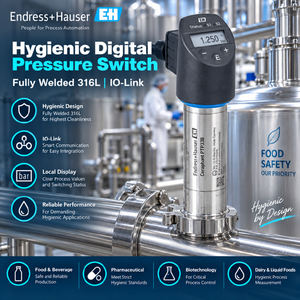 Endress+hauser Endress+hauser Ceraphant Ptp33b สวิตช์ดิจิตอลแบบไฮจีนิกของแท้ 100% Io-link 4-20ma ผลิตจากสแตนเลส 316l สำหรับ - Product Image 3
